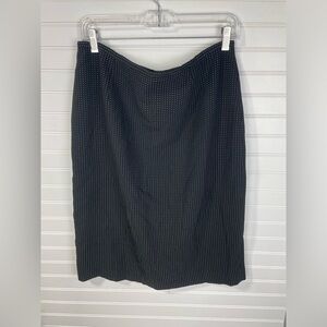 Worthington Black Skirt 14 Women’s